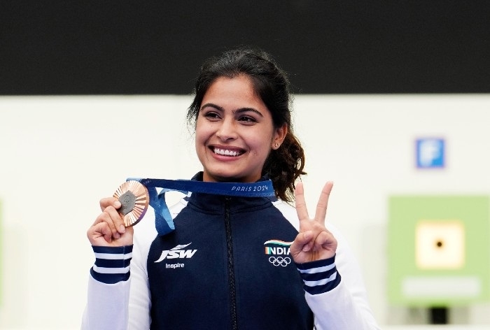 Manu Bhaker breaks JINX Shooting bronze after 12 yrs