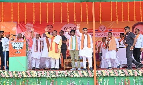 CG CM Sai lauds BJP’s manifesto in Odisha