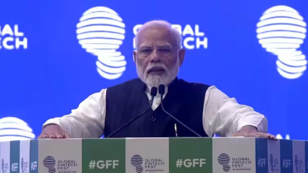 ‘When  Goddess  Saraswati was distributing wisdom, those people…’, PM Modi took a jibe at these wise people- PM Modi in Global FinTech Fest