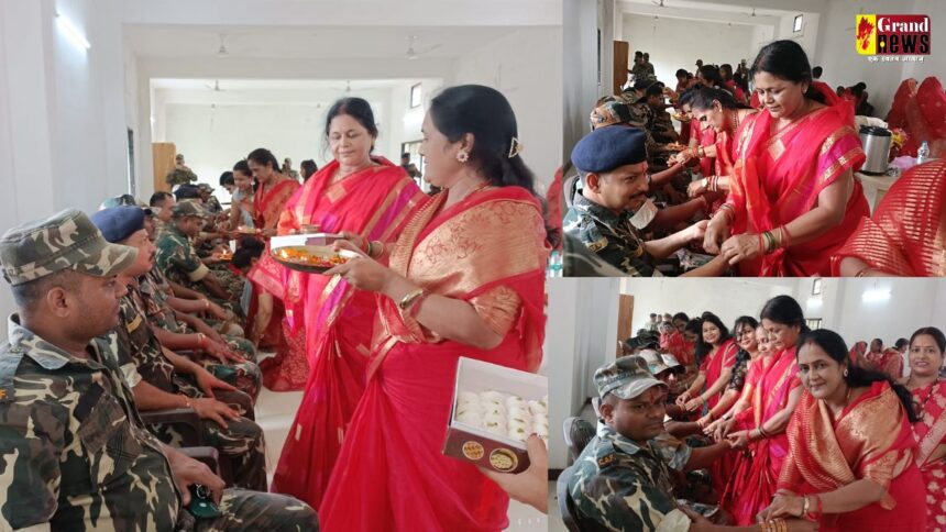 Sisters of Zindagi Na Milegi Dobara tied Rakhi to the soldiers of the third battalion deployed on duty