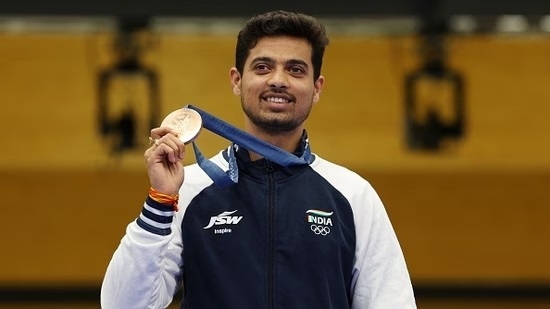 Swapnil shoots India’s third bronze at Paris