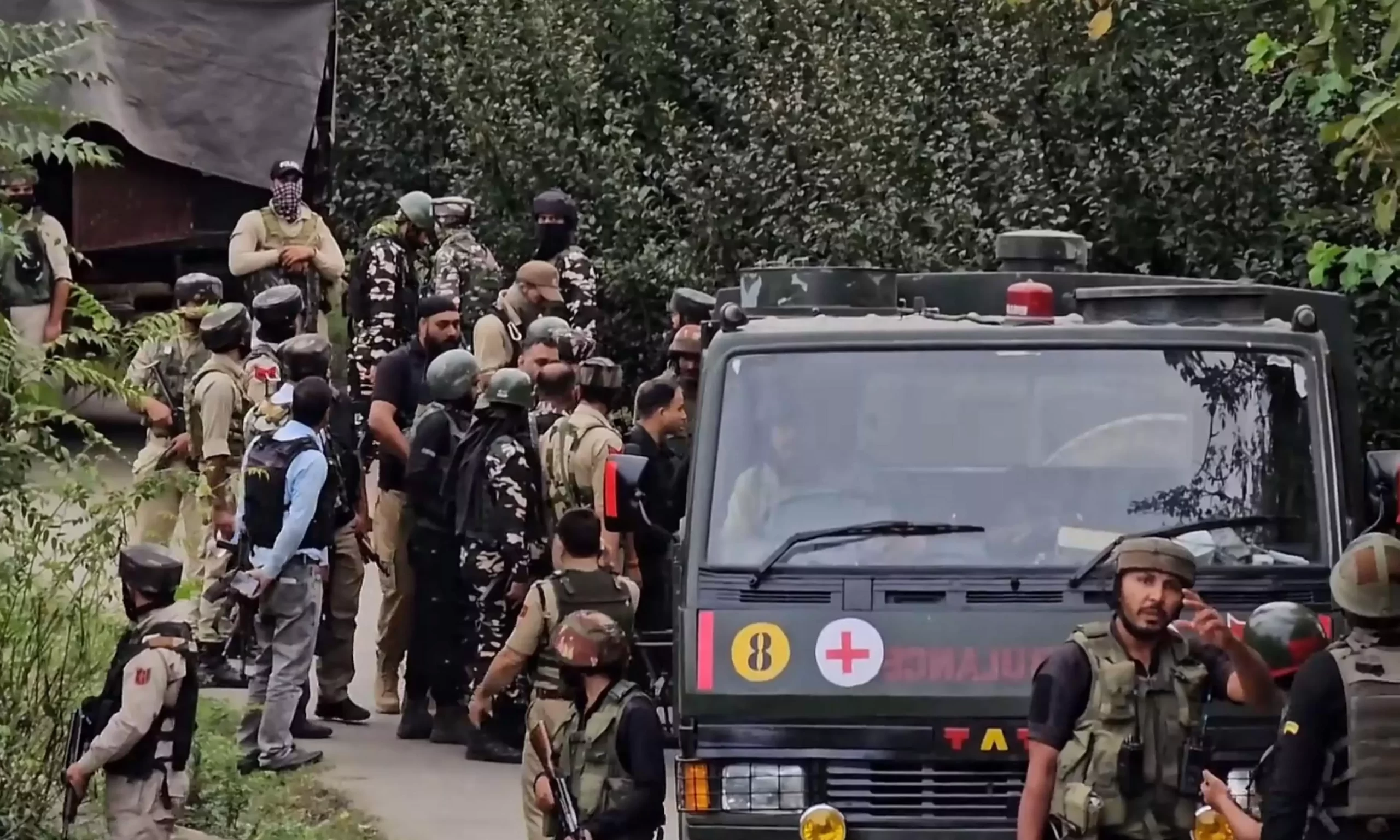  Three terrorists gunned down in Baramulla encounter
