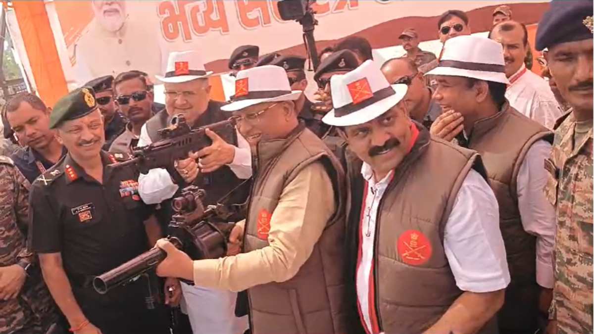 CM Sai inaugurates the grand armed forces ceremony, watch live