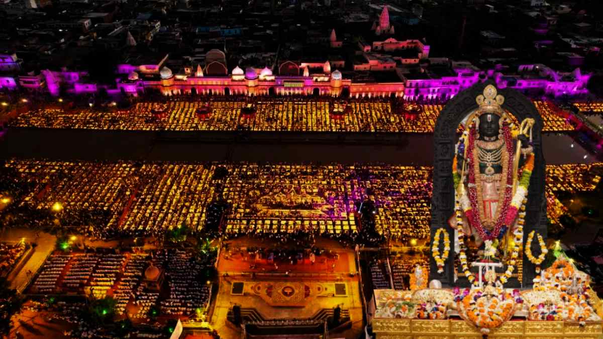 Ayodhya is ready to create new history by lighting 25 lakh lamps, there will be a grand laser show, lakhs of people will witness the first Deepotsav to be held in the presence of Ramlala