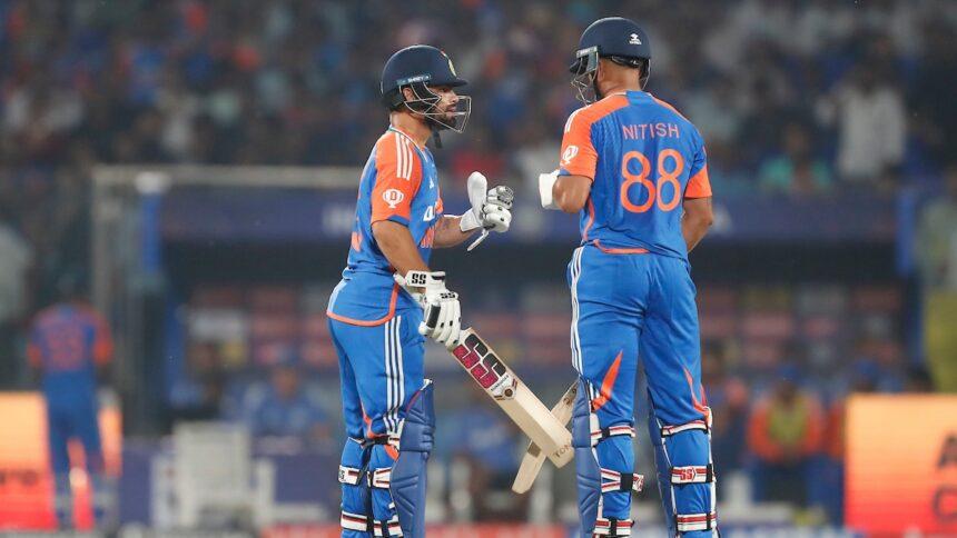 Nitish-Rinku’s explosive batting, India gave a target of 222 runs to Bangladesh