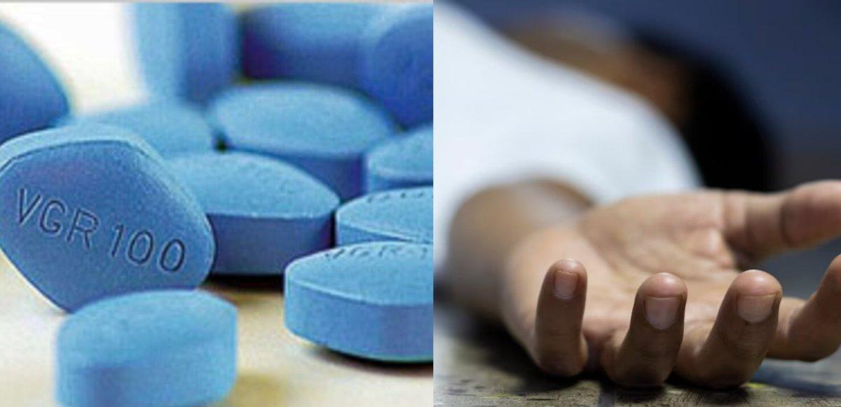 A young man took an overdose of Viagra to increase his sexual potency, died while having sex with a minor