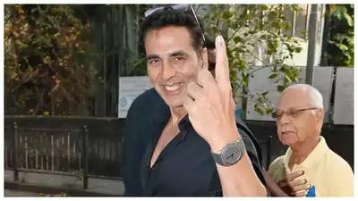 Maharashtra assembly elections: Voting underway in all 288 seats-Actor Akshay Kumar steps out to vote early