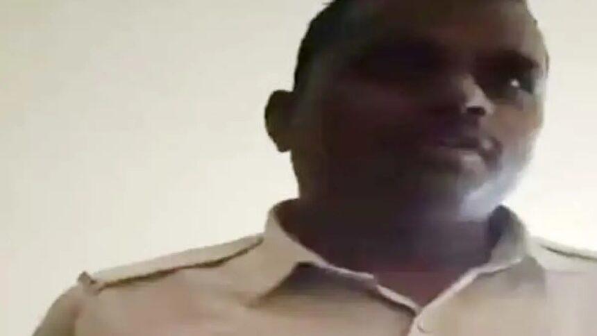 Video of head constable demanding bribe in liquor smuggling case goes viral