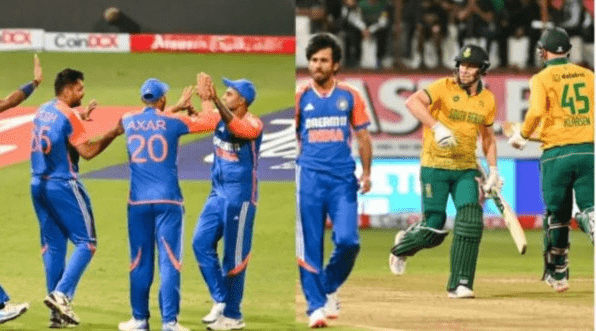 India beat South Africa by 61 runs in the first T20, Samson scored a century, Chakraborty and Bishnoi took 3-3 wickets