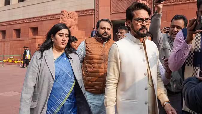 Scuffle in Parliament premises: Complaint filed against Rahul Gandhi under attempt to murder, Bansuri-Anurag had reached Police Station.