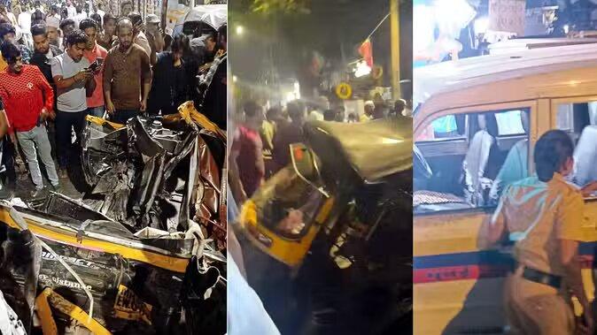 Maharashtra: Major road accident in Kurla, Mumbai, three dead, 17 injured; several vehicles damaged
