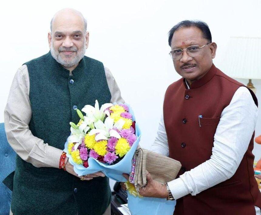 Union Home Minister Amit Shah to  visit  Chhattisgarh Naxal-affected areas today, will participate in security and peace related programs