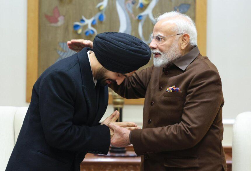 Diljit Dosanjh met PM Modi on New Year, video of the meeting went viral; watch
