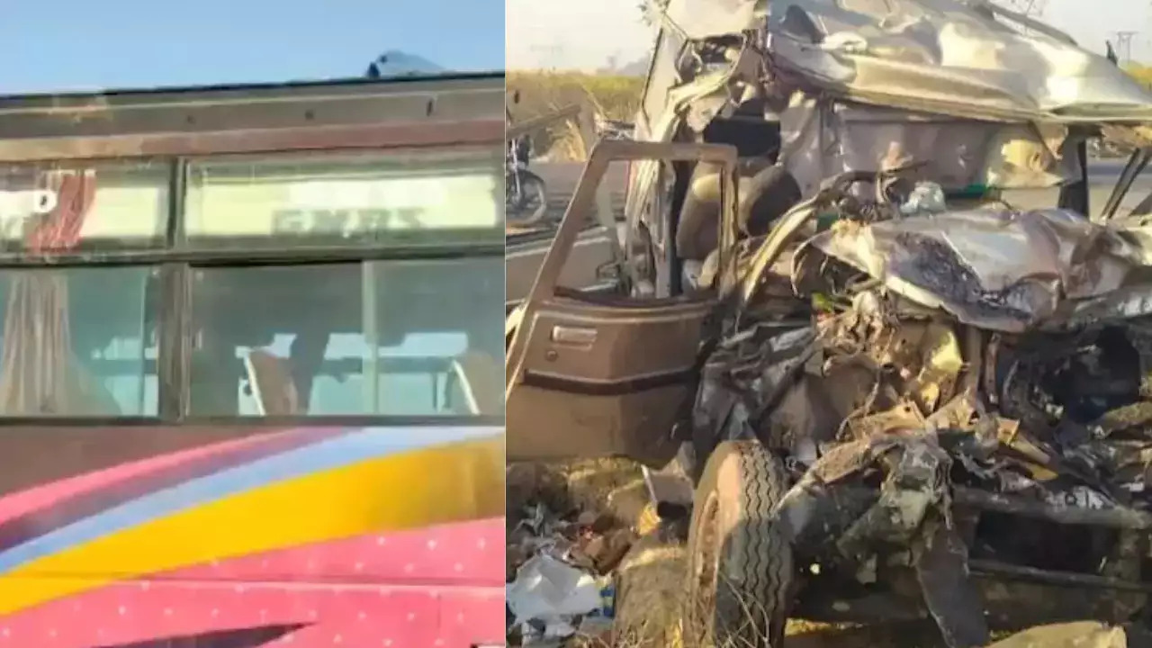 10 Maha Kumbh Devotees Killed In Bolero-Bus Crash On Prayagraj-Mirzapur Highway