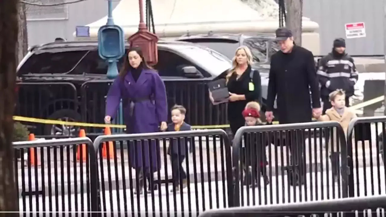 Elon Musk Brings His Kids To Meeting With PM Modi At Blair House 