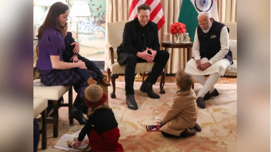 Elon Musk brought his three children with him to meet PM Modi, the billionaire has 12 children from his four wives