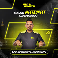 Parimatch Presents Narine’s Power Punch: New Cricket-Themed Game Featuring Sunil Narine