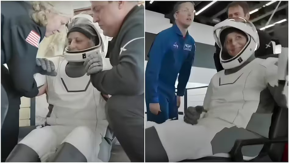 Sunita Williams Return: When Sunita Williams felt the gravity of the earth for the first time after 9 months and 14 days,