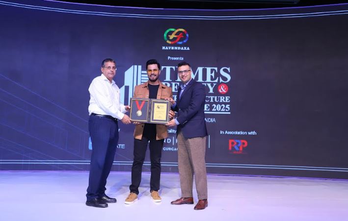 BPTP Bags ‘Iconic Project Launch’ and ‘Unique Design Concept’ Awards at Times Real Estate Awards 2025