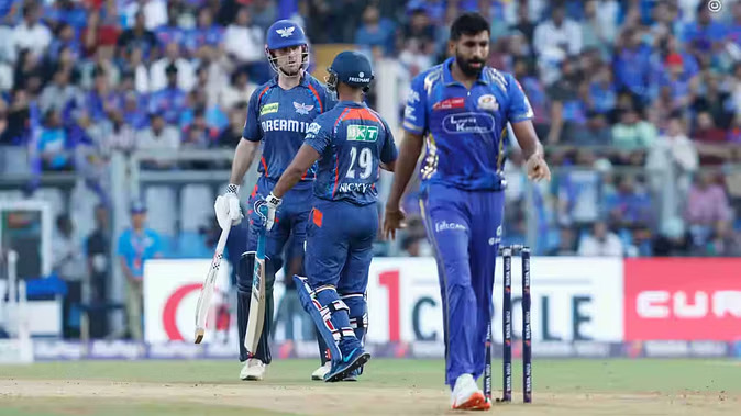 MI vs LSG Highlights: Mumbai Indians beat Lucknow Super Giants by 54 runs, Bumrah took four wickets