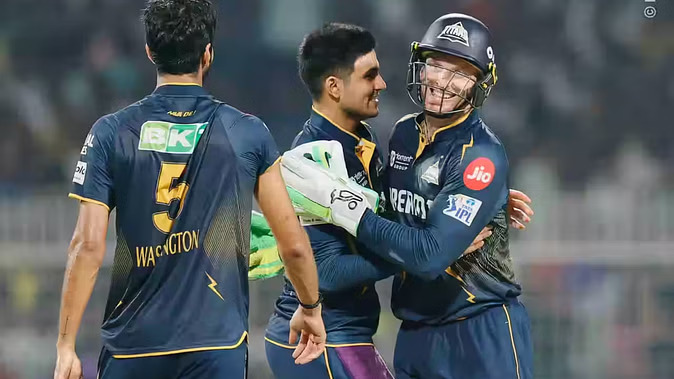 KKR vs GT: KKR suffer second consecutive defeat, Gujarat Titans remain at the top of the table; Gill-Sudarshan shine