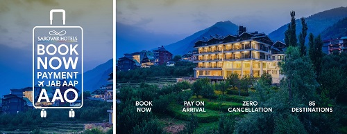 Sarovar Hotels Launches ‘Book Now, Payment Jab Aap Aao’ Campaign to Encourage Travel