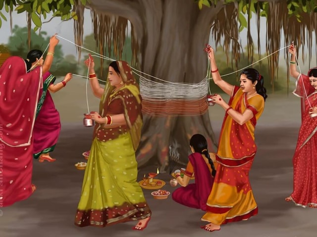 Vat Savitri Vrat 2025 Muhurat: Know the auspicious time and method of worship of Vat Savitri Vrat today