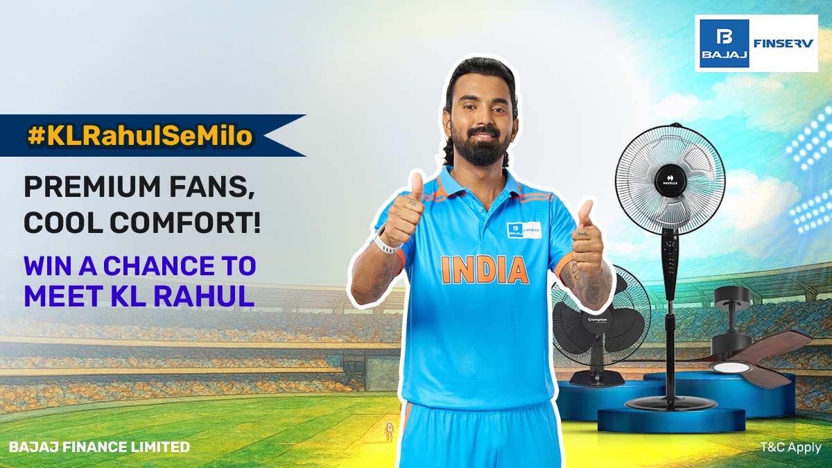 Want to Meet KL Rahul Start by Shopping Atomberg Fans!