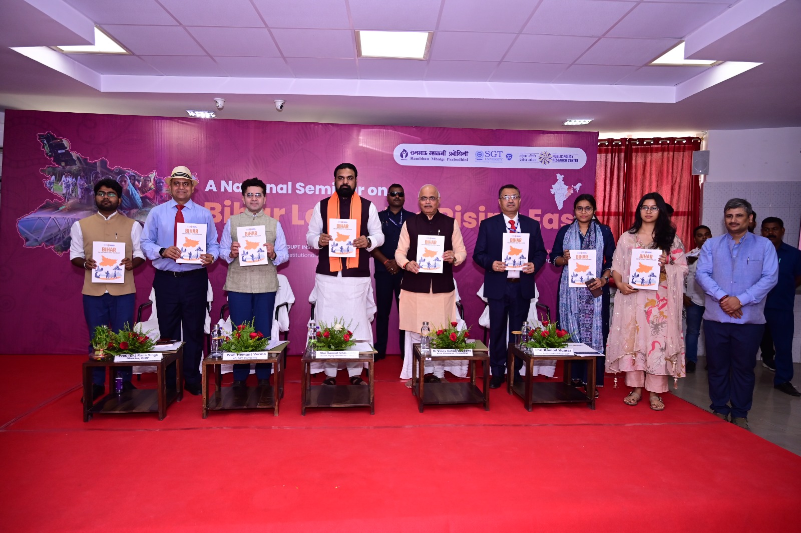 SGT University Co-Hosts National Seminar “Bihar Leads the Rising East” in Patna