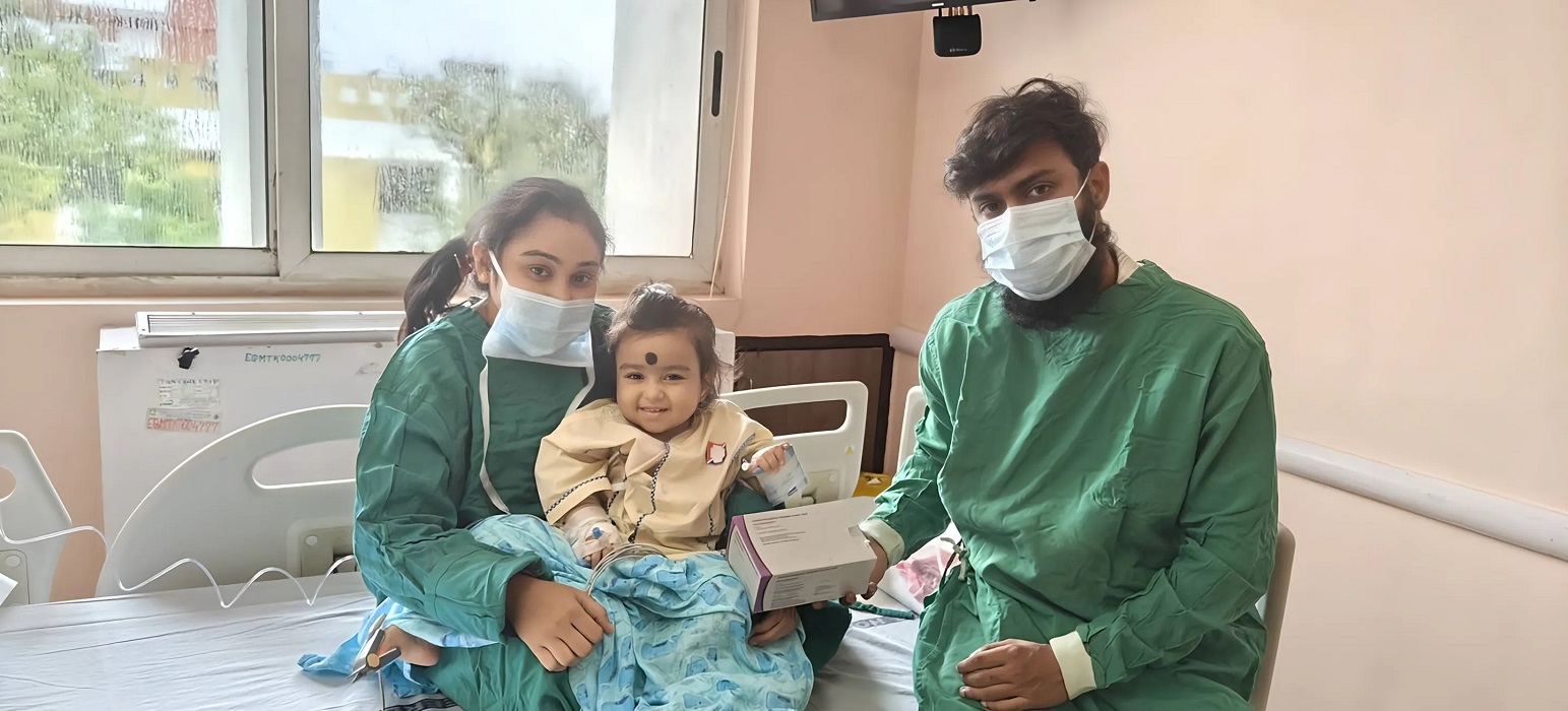 Baby Aasmika Undergoes Lifesaving Zolgensma Gene Therapy After Raising INR 8.41 Cr on Impact Guru with Support from 5.29 Lakh Donors