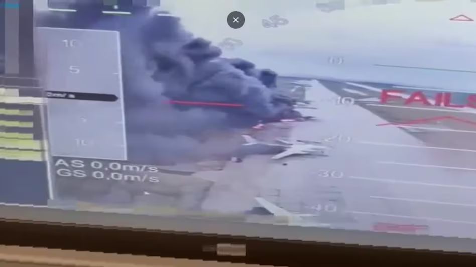 Ukraine’s drone attack on Russian airbase, claims to have destroyed 40 bombing planes