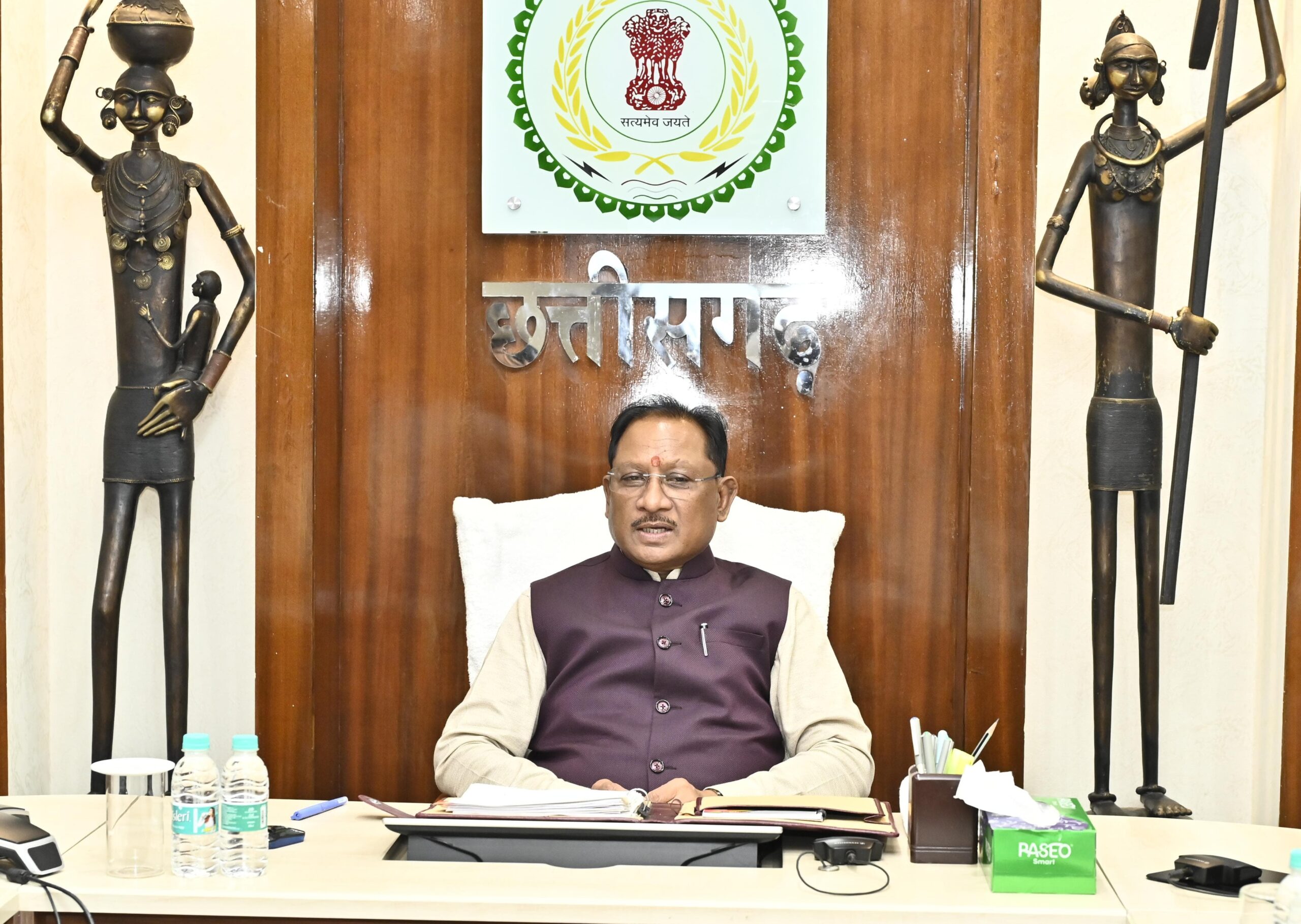 Cabinet meeting held at Chief Minister’s residence office, Civil Lines under the chairmanship of Chief Minister Vishnu Deo Sai on Wednesday June 18, 2025