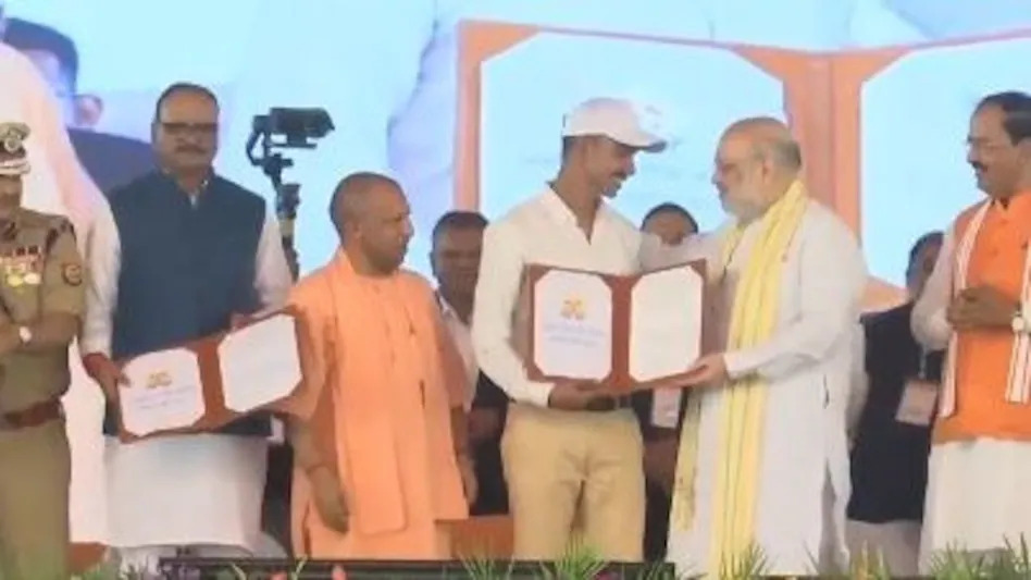 ‘Biggest police recruitment…’, Home Minister Amit Shah and Yogi Adityanath handed over appointment letters to 60244 constables