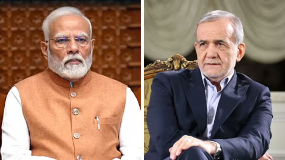 Prime Minister Modi spoke to Iranian President Masoud Pezeshkian, called for reducing tensions and maintain peace