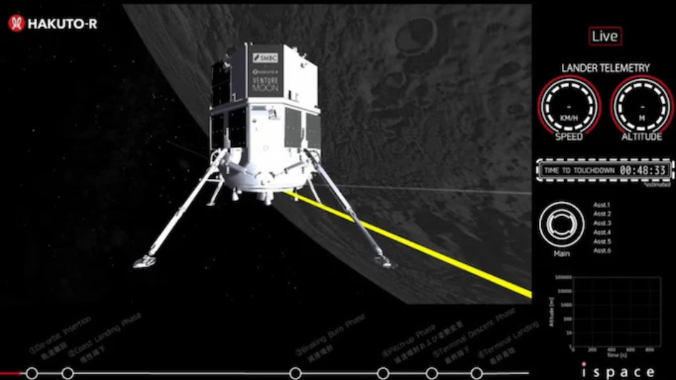 Japan’s Resilience spacecraft crashed? Contact lost just before landing on the moon