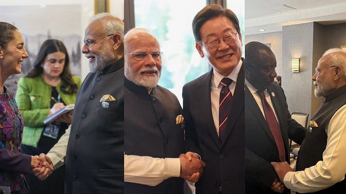 PM Modi met many global leaders in G-7 summit, emphasised on many issues including trade and technology