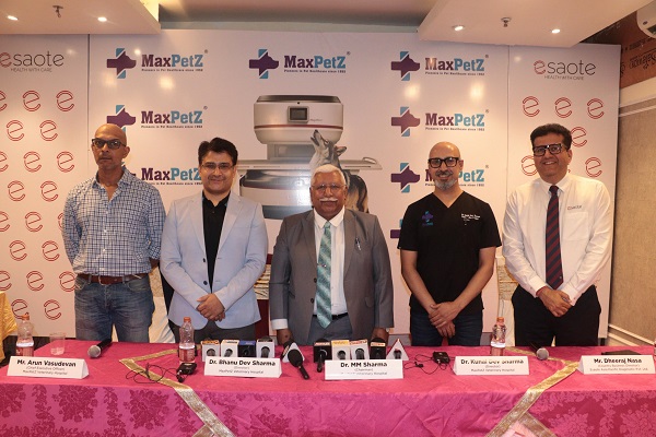Esaote Installs First Magnifico Vet MRI in Asia Pacific at MaxPetZ Hospital, Greater Kailash