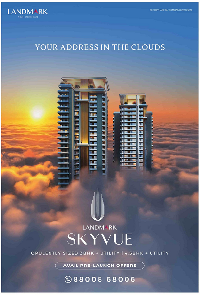 Landmark Group Unveils “Landmark SKYVUE – The Address in the Clouds”, a Luxury Residential Project on Dwarka Expressway
