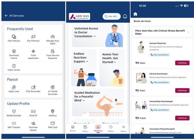 Axis Max Life Insurance Launches All-in-One App with Wellness Benefits for Enhanced Customer Experience