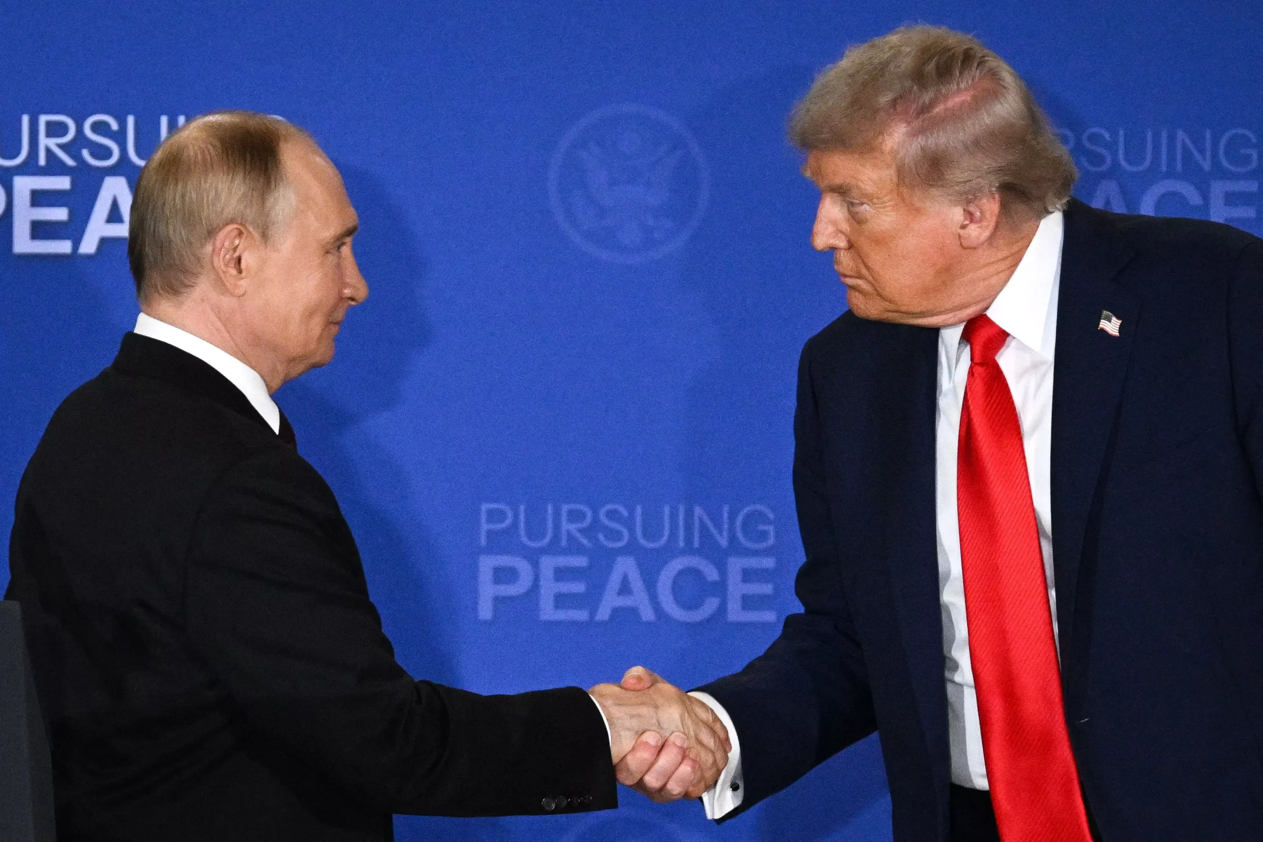 Putin, Trump Call for Balance in Europe at Alaska Summit