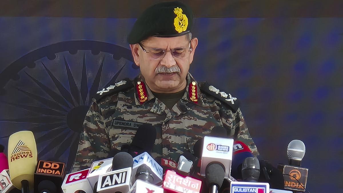 Operation Sindoor strikes sent clear message to Pakistan: Army chief Upendra Dwivedi