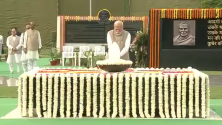 Vajpayee Death Anniversary: PM Modi Pays Tribute At ‘Sadaiv Atal,’ Hails His Vision For Self-Reliant India-LIVE: