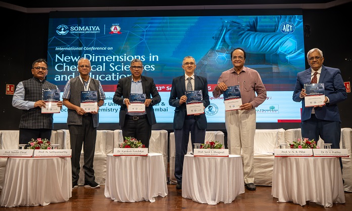 Somaiya Vidyavihar University Hosts Global Leaders at International Conference on “New Dimensions in Chemical Sciences & Education”
