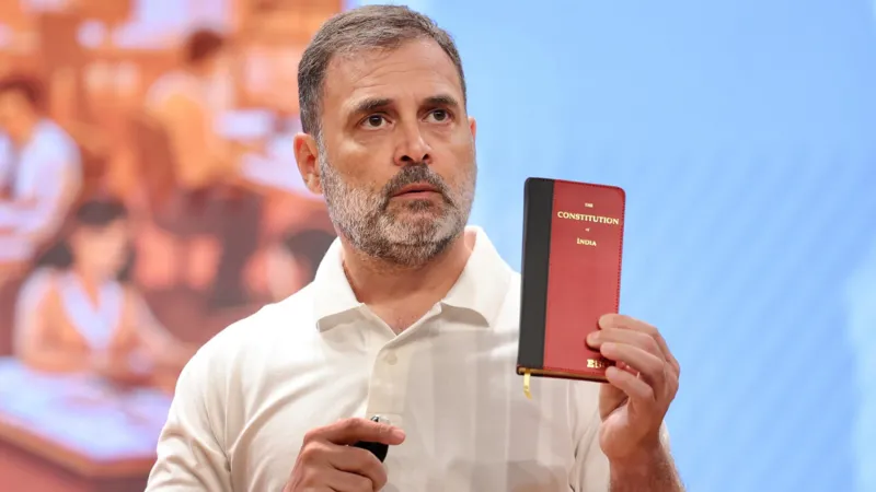 CEC Gyanesh Kumar protecting “vote chors’, destroyers of democracy: Rahul Gandhi