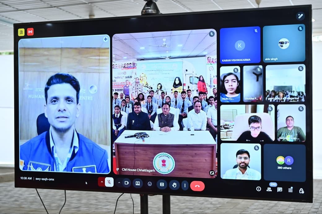 Group Captain Shubhashnu Shukla’s achievement an inspiration for India’s youth: CM Sai