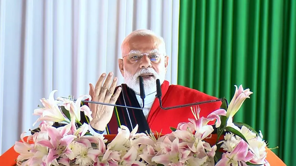Want to make Manipur symbol of peace, prosperity: Modi