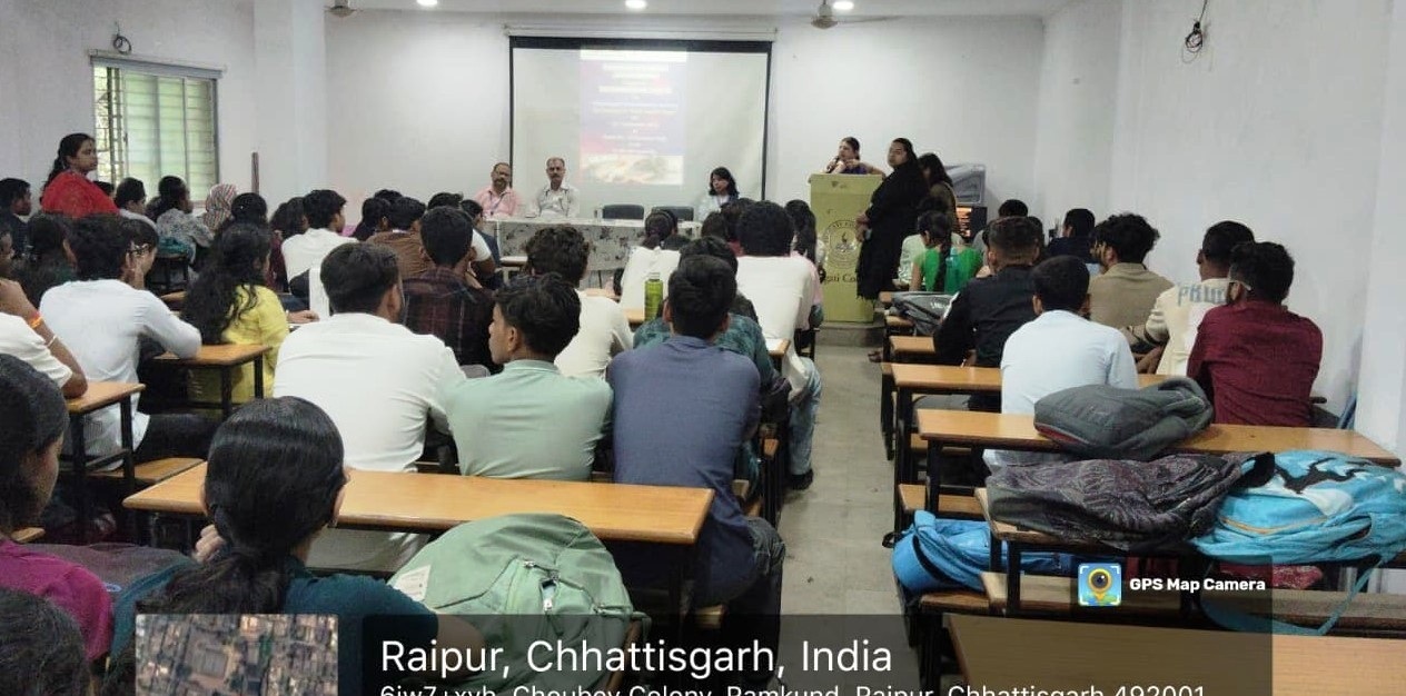 “Pragati College, Choubey Colony  orgnises  various Competitions on Chhattisgarh State on going Silver Jubilee Celebrations”