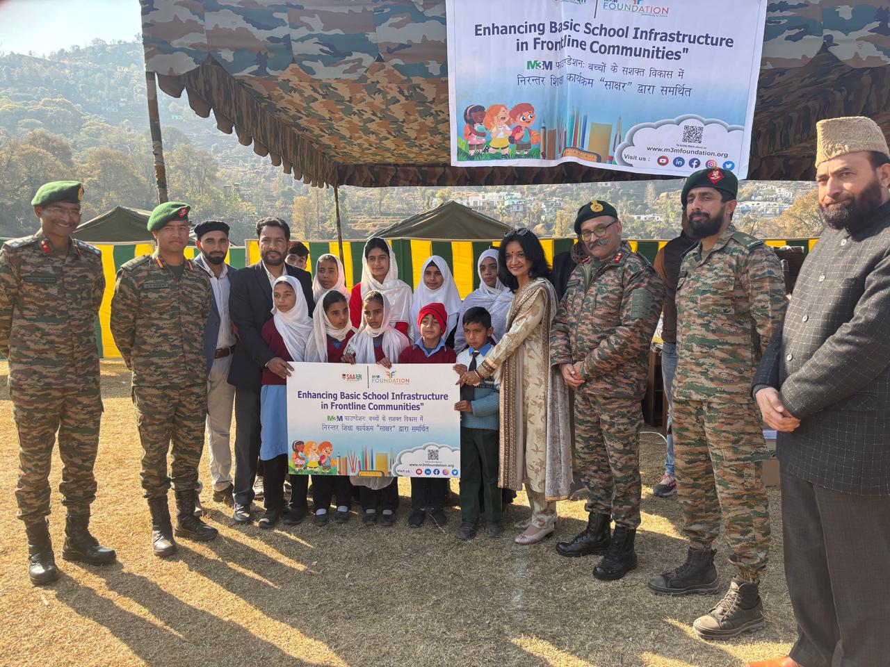 M3M Foundation Strengthens Education Along the Line of Control: Extends Comprehensive Infrastructure Support to Four Schools in Poonch
