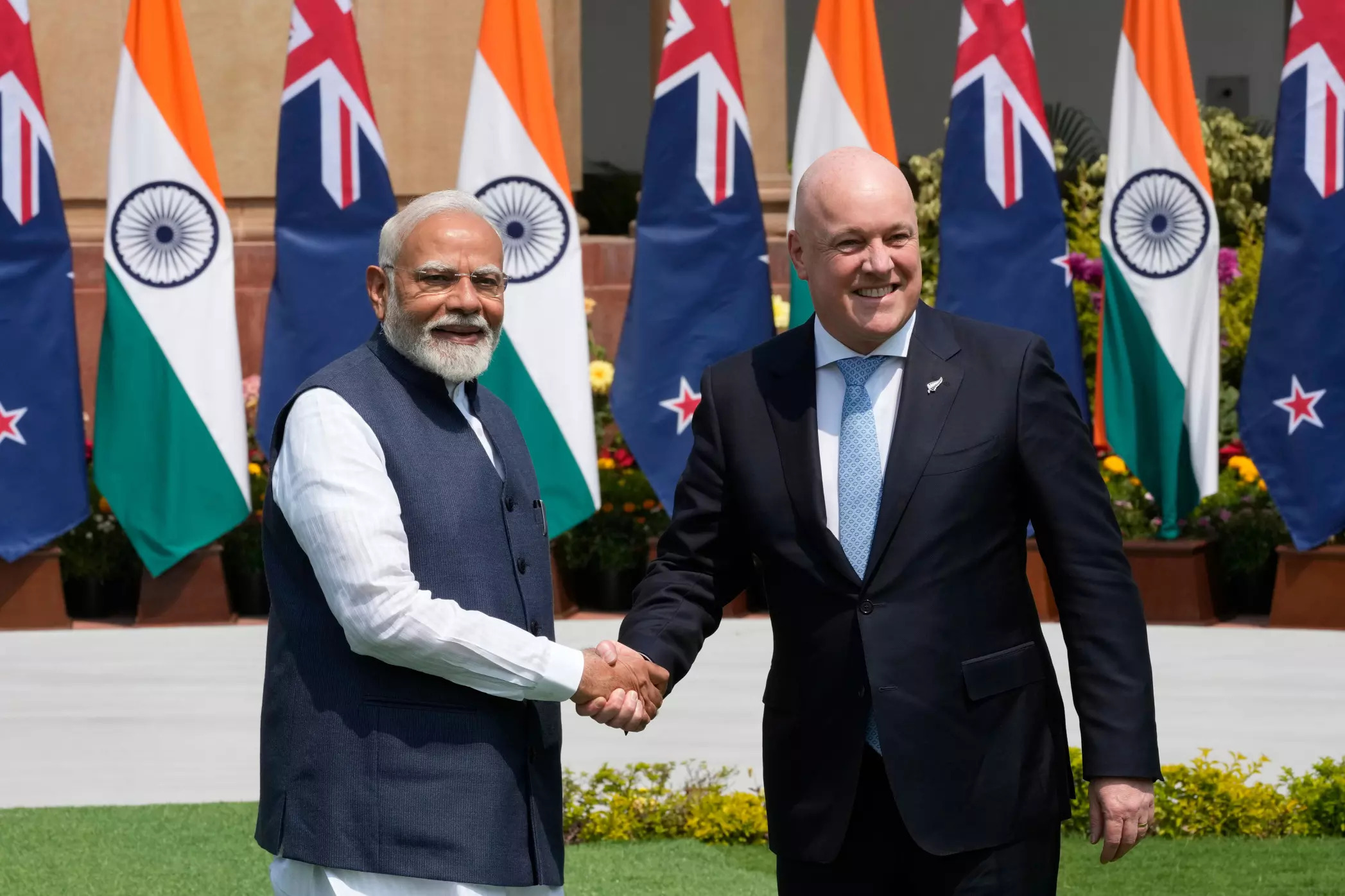 India–New Zealand FTA a Landmark Deal, Says PM Christopher Luxon