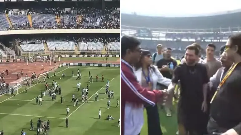 “Total Embarrassment”: BJP Jabs Mamata Banerjee Over Chaos At Messi Event